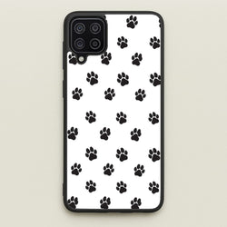 Paw pattern - Dog Patterns  - Dog Patterns Phone Case for Galaxy A12