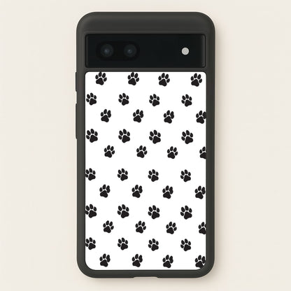 Paw pattern - Dog Patterns  - Dog Patterns Phone Case for Google Pixel 7a