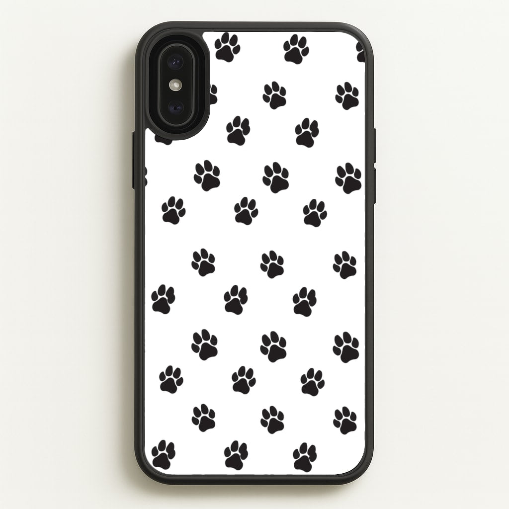 Paw pattern - Dog Patterns  - Dog Patterns Phone Case for iPhone XS Max