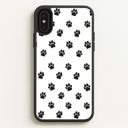 Paw pattern - Dog Patterns  - Dog Patterns Phone Case for iPhone XS Max