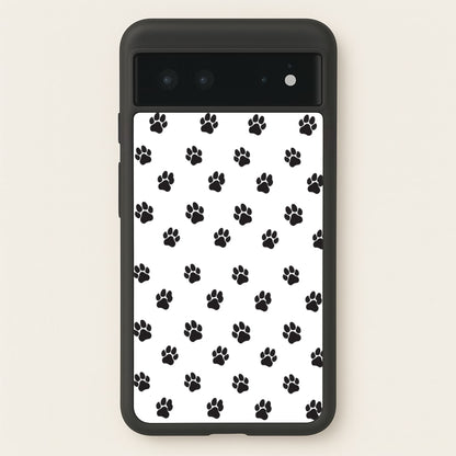 Paw pattern - Dog Patterns  - Dog Patterns Phone Case for Google Pixel 6