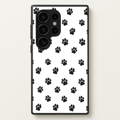 Paw pattern - Dog Patterns  - Dog Patterns Phone Case for Galaxy S24 Ultra