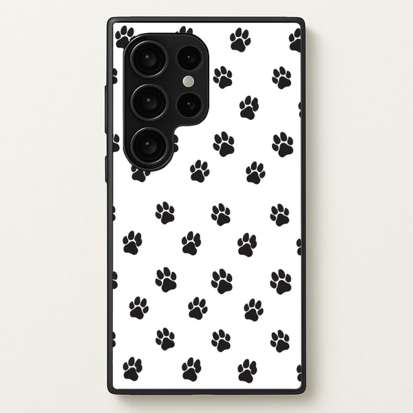 Paw pattern - Dog Patterns  - Dog Patterns Phone Case for Galaxy S24 Ultra