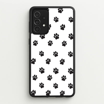 Paw pattern - Dog Patterns  - Dog Patterns Phone Case for Galaxy A52 / A52s
