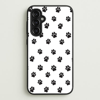 Paw pattern - Dog Patterns  - Dog Patterns Phone Case for Galaxy A14