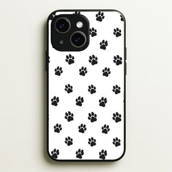 Paw pattern - Dog Patterns  - Dog Patterns Phone Case for iPhone 14