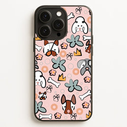 Bones and dogs - Dog Patterns  - Dog Patterns Phone Case for iPhone 16 Pro Max