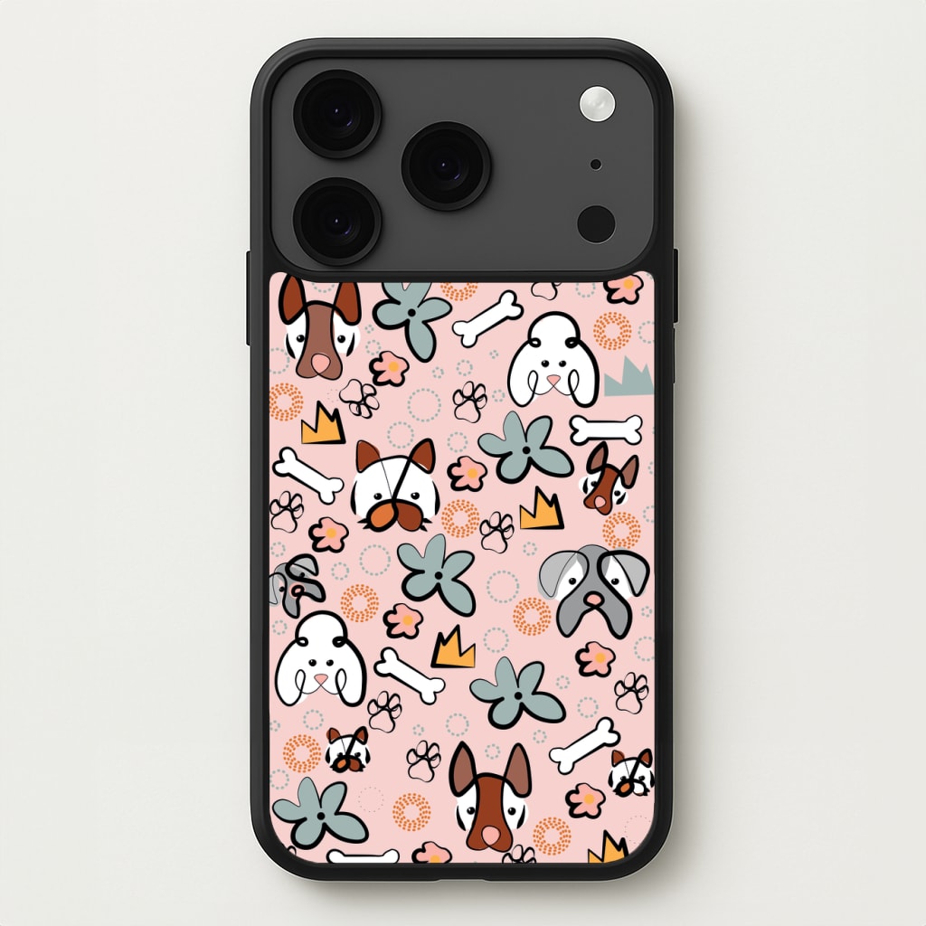 Bones and dogs - Dog Patterns Phone Case for iPhone 17 Pro