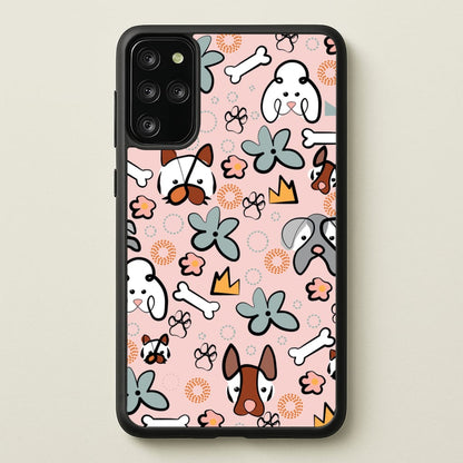 Bones and dogs - Dog Patterns  - Dog Patterns Phone Case for Galaxy S20 Plus