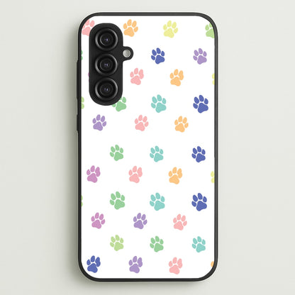 Coloured patterns - Dog Patterns  - Dog Patterns Phone Case for Galaxy S23FE