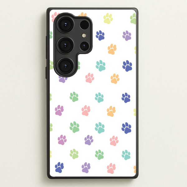 Coloured patterns - Dog Patterns  - Dog Patterns Phone Case for Galaxy S25 Ultra
