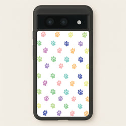 Coloured patterns - Dog Patterns  - Dog Patterns Phone Case for Google Pixel 8a
