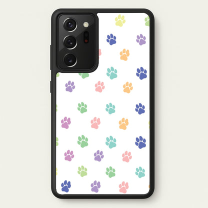 Coloured patterns - Dog Patterns  - Dog Patterns Phone Case for Galaxy Note 20 Ultra
