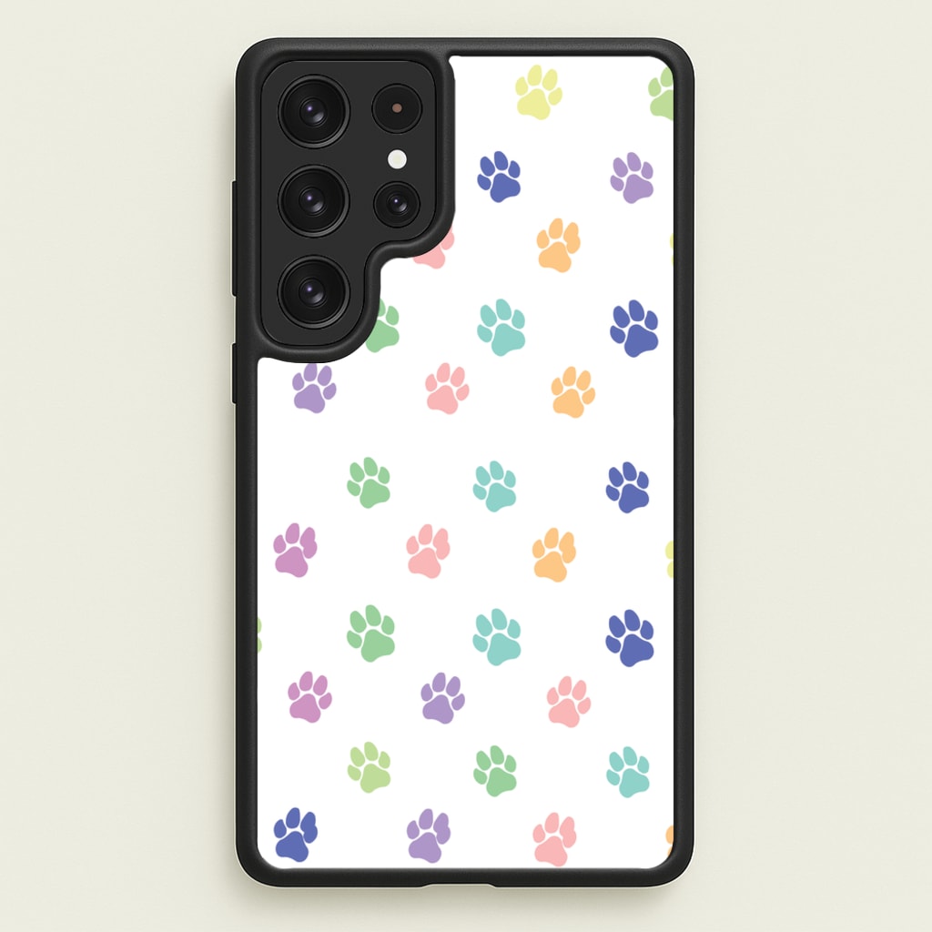 Coloured patterns - Dog Patterns  - Dog Patterns Phone Case for Galaxy S22 Ultra