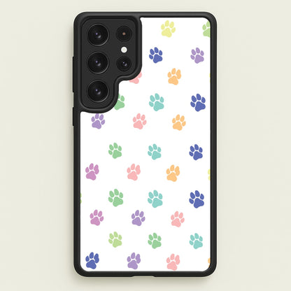 Coloured patterns - Dog Patterns  - Dog Patterns Phone Case for Galaxy S22 Ultra
