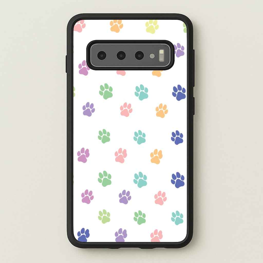 Coloured patterns - Dog Patterns  - Dog Patterns Phone Case for Galaxy S10 Plus