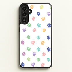 Coloured patterns - Dog Patterns  - Dog Patterns Phone Case for Galaxy A36