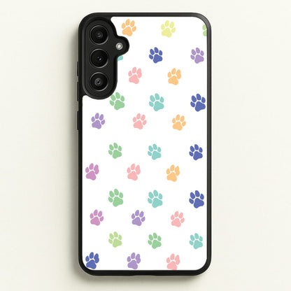 Coloured patterns - Dog Patterns  - Dog Patterns Phone Case for Galaxy A36