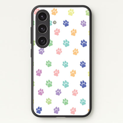 Coloured patterns - Dog Patterns  - Dog Patterns Phone Case for Galaxy S24