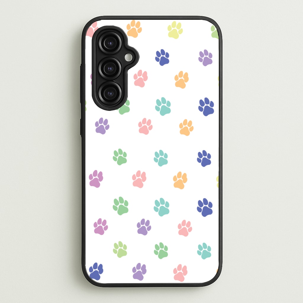 Coloured patterns - Dog Patterns  - Dog Patterns Phone Case for Galaxy A14