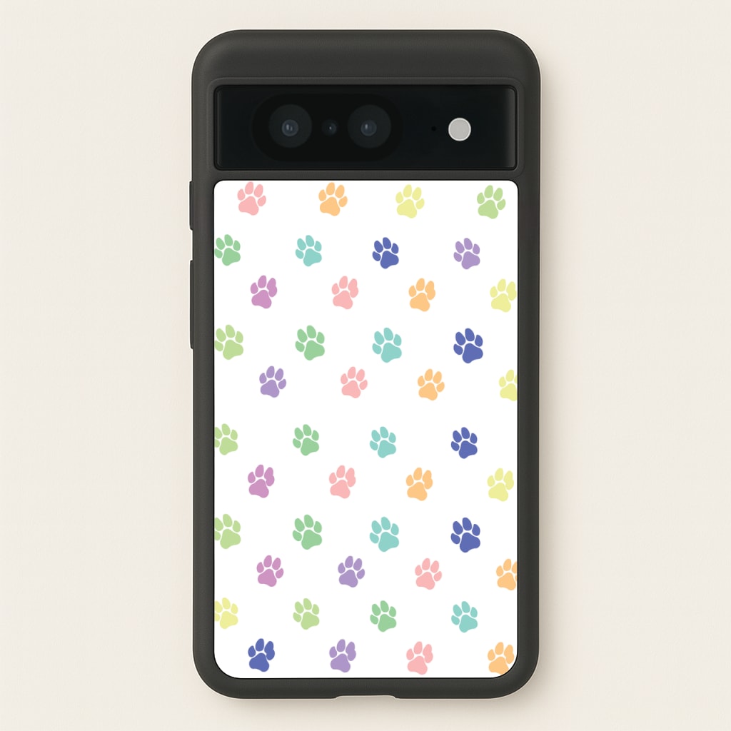 Coloured patterns - Dog Patterns  - Dog Patterns Phone Case for Google Pixel 8