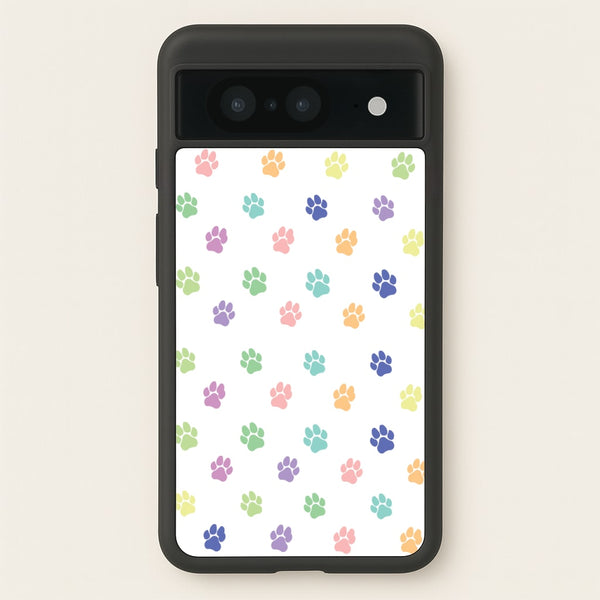 Coloured patterns - Dog Patterns  - Dog Patterns Phone Case for Google Pixel 8