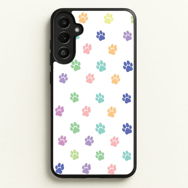 Coloured patterns - Dog Patterns  - Dog Patterns Phone Case for Galaxy A34
