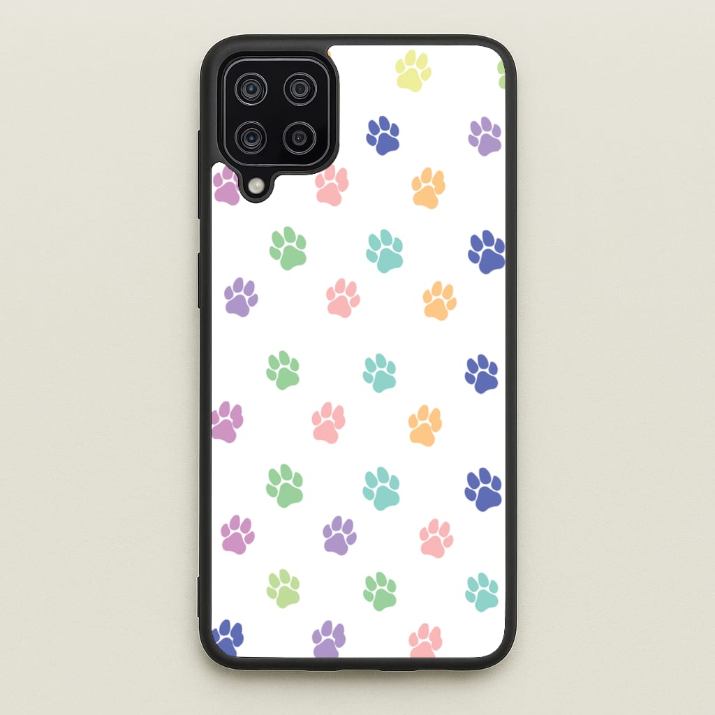 Coloured patterns - Dog Patterns  - Dog Patterns Phone Case for Galaxy A12