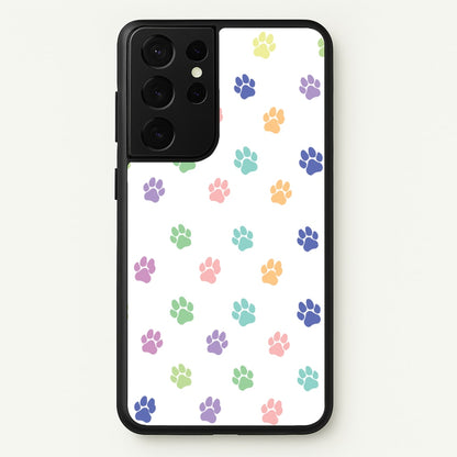 Coloured patterns - Dog Patterns  - Dog Patterns Phone Case for Galaxy S21 Ultra