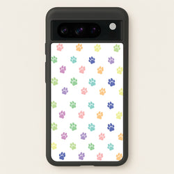 Coloured patterns - Dog Patterns  - Dog Patterns Phone Case for Google Pixel 8 Pro