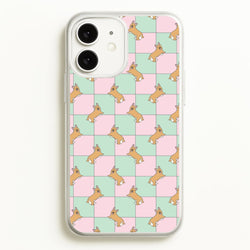 Checkered Corgis Pattern  - Dog Patterns Phone Case for iPhone 11