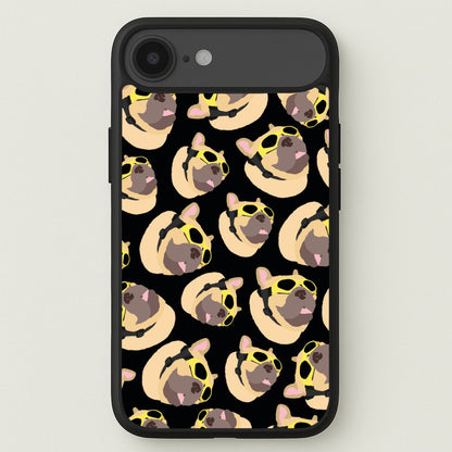Frenchie With Goggles Pattern Phone Case for iPhone 17 Air