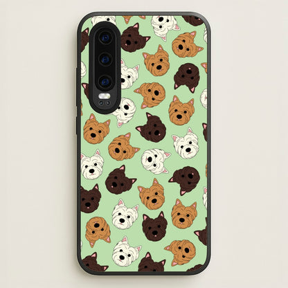 Border Terrier Pattern  - Dog Patterns Phone Case for Huawei P30