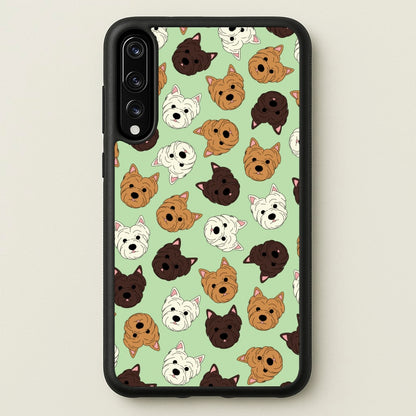 Border Terrier Pattern  - Dog Patterns Phone Case for Huawei P20 Pro