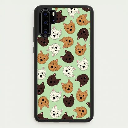 Border Terrier Pattern  - Dog Patterns Phone Case for Huawei P30 Pro
