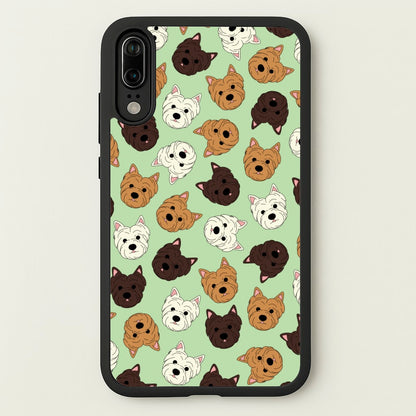 Border Terrier Pattern  - Dog Patterns Phone Case for Huawei P20