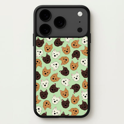 Border Terrier Pattern Phone Case for iPhone 17 Pro