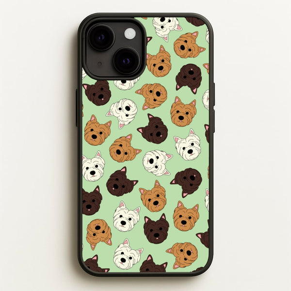 Border Terrier Pattern  - Dog Patterns Phone Case for iPhone 13 Mini