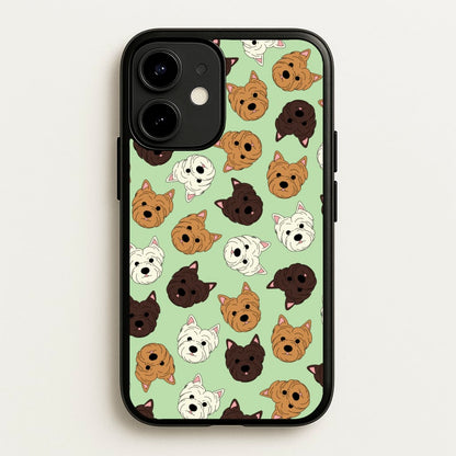 Border Terrier Pattern  - Dog Patterns Phone Case for iPhone 12 Mini