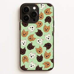 Border Terrier Pattern  - Dog Patterns Phone Case for iPhone 12 Pro Max