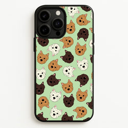 Border Terrier Pattern  - Dog Patterns Phone Case for iPhone 13 Pro Max