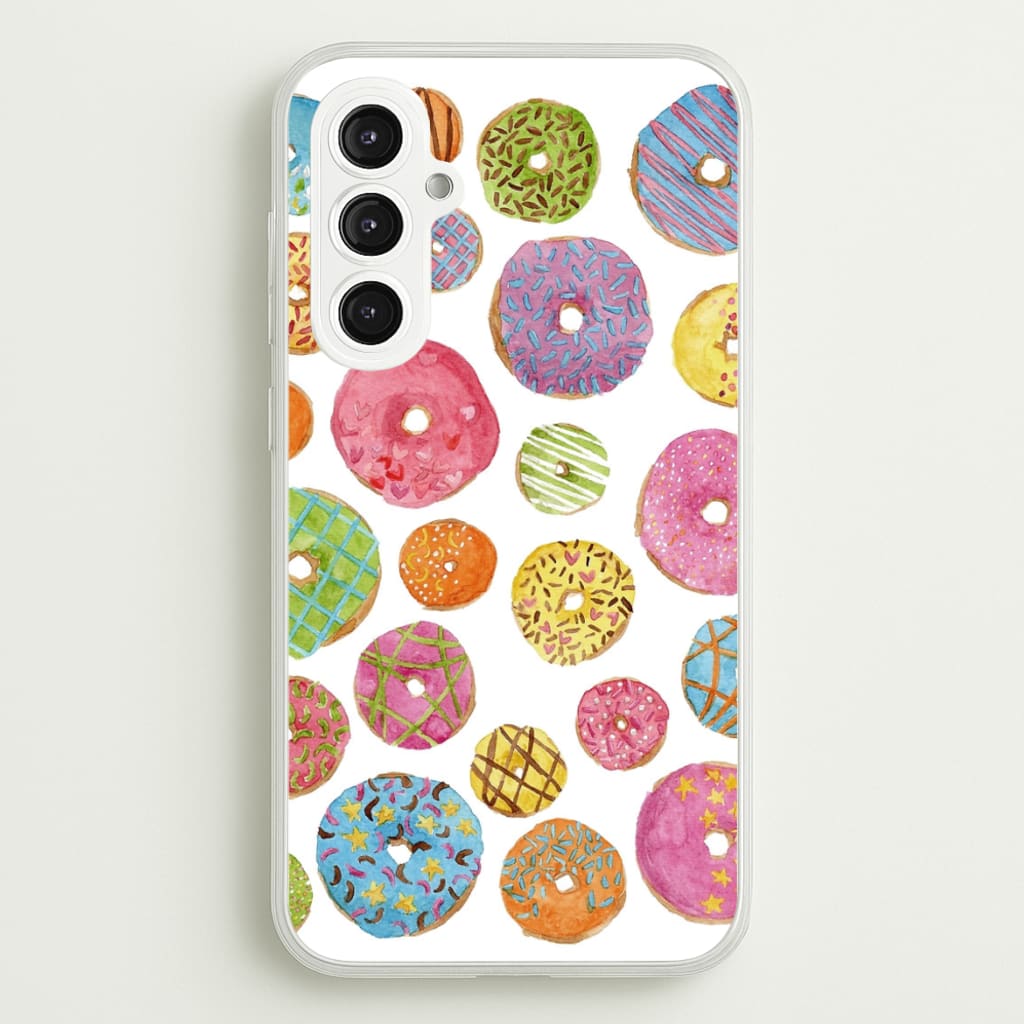 Dougnut Pattern  -  Phone Case for Galaxy S23FE