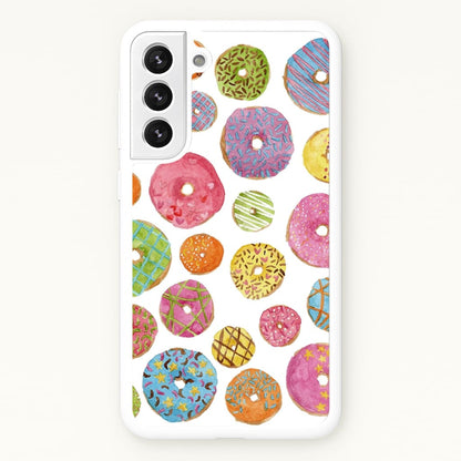 Dougnut Pattern  -  Phone Case for Galaxy S22 Plus