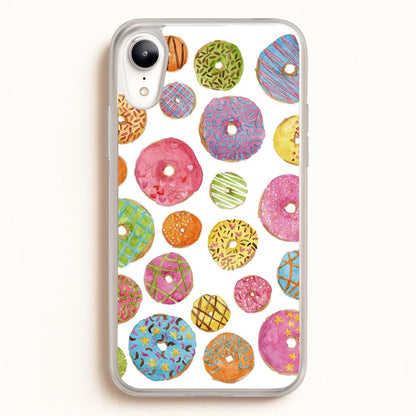 Dougnut Pattern  -  Phone Case for iPhone XR