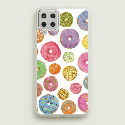 Dougnut Pattern  -  Phone Case for Galaxy A12