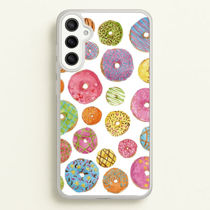 Dougnut Pattern  -  Phone Case for Galaxy A34