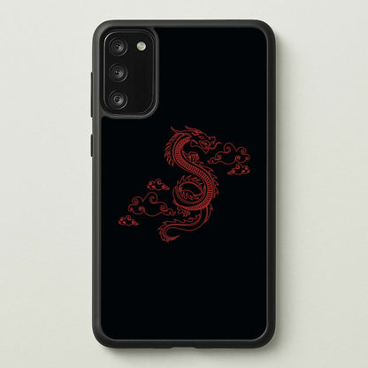 Red - Dragon Patterns  - Dragon Patterns Phone Case for Galaxy S20FE