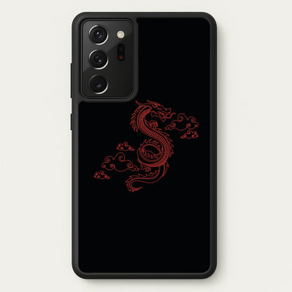 Red - Dragon Patterns  - Dragon Patterns Phone Case for Galaxy Note 20 Ultra