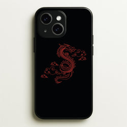 Red - Dragon Patterns  - Dragon Patterns Phone Case for iPhone 15 Plus