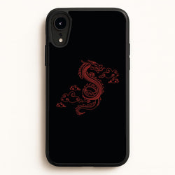 Red - Dragon Patterns  - Dragon Patterns Phone Case for iPhone XR